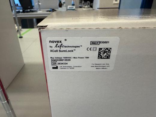 Unused Invitrogen Novex XCell SureLock Cells - Quantity 2-cover
