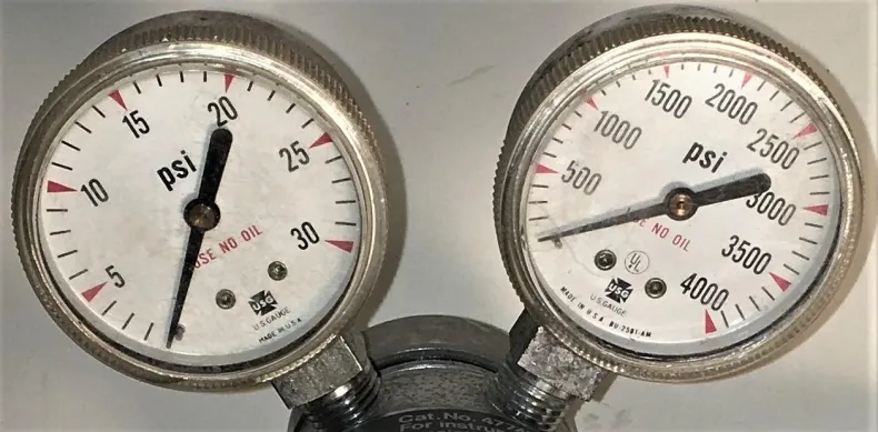 Corning 477422 Dual Stage Pressure Regulator