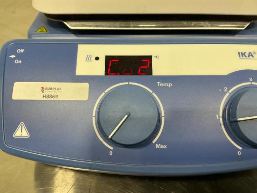 IKA C-MAG HS 7 S3 Magnetic Hotplate Stirrer with Ceramic Heating Plate-cover