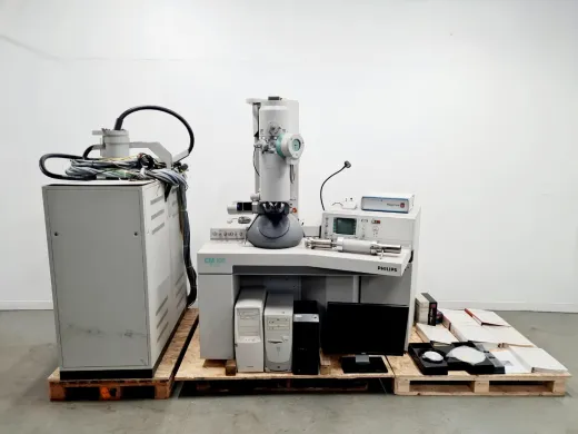 Philips CM100 Scanning Electron Microscope for High-Resolution Surface Imaging