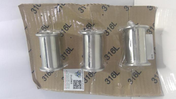 GVC 102-124668 316L Stainless Steel Tri-Clamp Spool Set of 3 Pieces for Laboratory Applications-cover