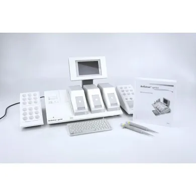 Roche Reflotron Sprint Spectrophotometer with Barcode Scanner & Keyboard