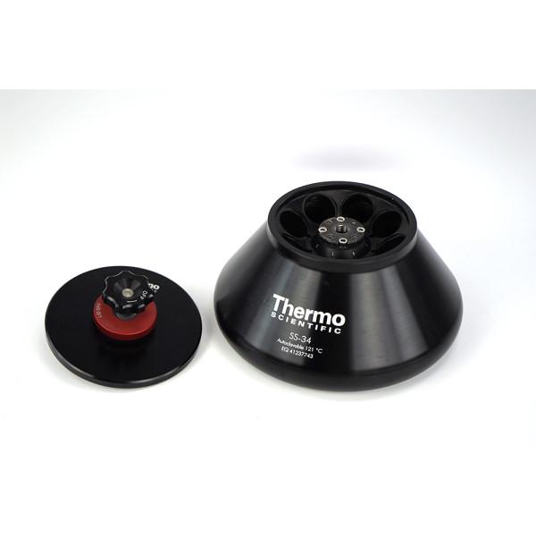 Thermo Scientific SS-34 Fixed Angle Rotor 8x50ml 25,000 rpm RC 6 Plus Evolution