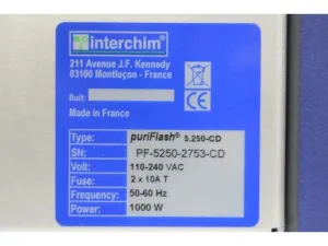 Advion Interchim PuriFlash 5.250 Preparative Flash Chromatography System with UV Detection and Automated Fraction Collector, 25 of 25