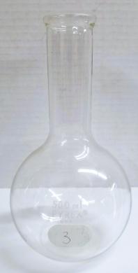 Corning PYREX 4060-500 500mL Flat-Bottom Boiling Flask-cover