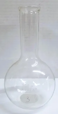 Corning PYREX 4060 500mL Flat-Bottom Borosilicate Glass Boiling Flask