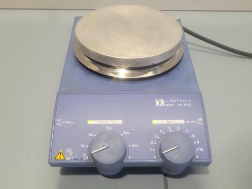 IKA RCT Basic Magnetic Stirrer with Heating Plate, 1100 rpm, 300 °C max-cover