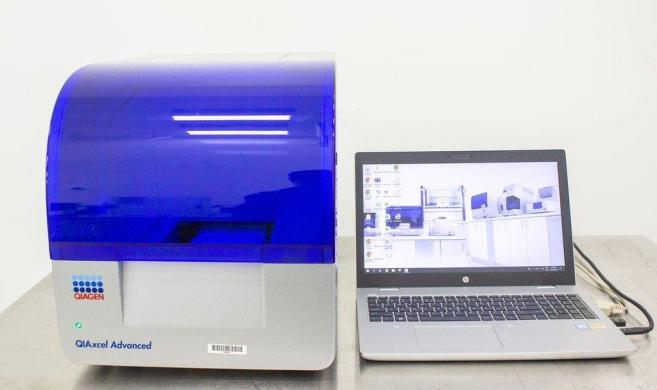 Qiagen QIAxcel Advanced Capillary Electrophoresis System for 96 Samples with HP Laptop-cover