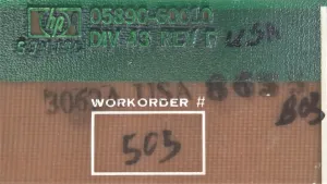 HP 05890-60010 Motherboard for HP 5890A Gas Chromatograph, 5 of 5
