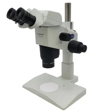 Olympus Stereo Microscope SZX12 with Trinocular Head and LED Ringlight