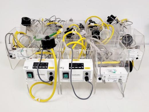 Lot of 13 Isolated Organ Baths for Physiological and Pharmacological Research-cover