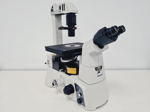 Nikon Eclipse TI-S Microscope w/ Q Imaging QI Camera & TE-PSE30 Power Supply Lab-cover