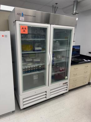 American Biotech Supply PH-ABT-HC-S49G Double Door Glass Laboratory Refrigerator-cover