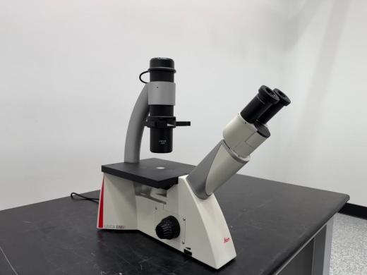 Leica DMi1 Inverted Microscope with HI PLAN Objectives and Trinocular Head-cover