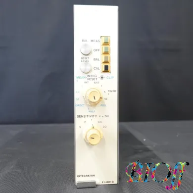 Nihon Kohden EI-601G Analog Integrator Unit Rack-Mount Plug-In Module