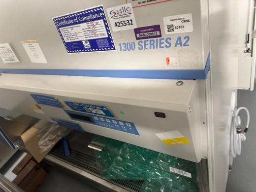 Thermo Scientific 1300 Series A2 6' Class II Biosafety Cabinet for Biological Sample Containment-cover