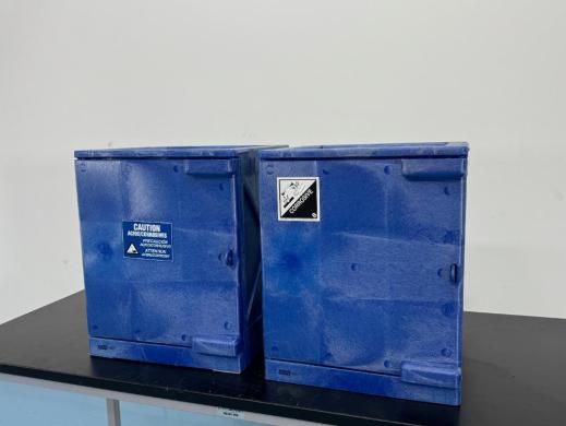 ULINE Plastic Acid and Corrosive Chemicals Storage Cabinet-cover