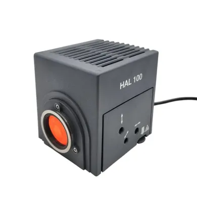 Zeiss HAL 100 12V 100W Halogen Microscope Lamphouse with Quartz Collector (Model 423000)