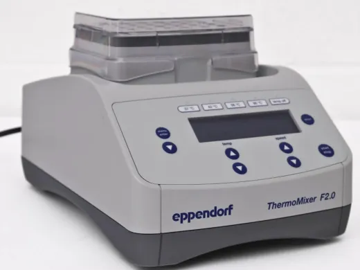 Eppendorf ThermoMixer F2.0 for 24 x 2 mL samples with controlled heating and mixing