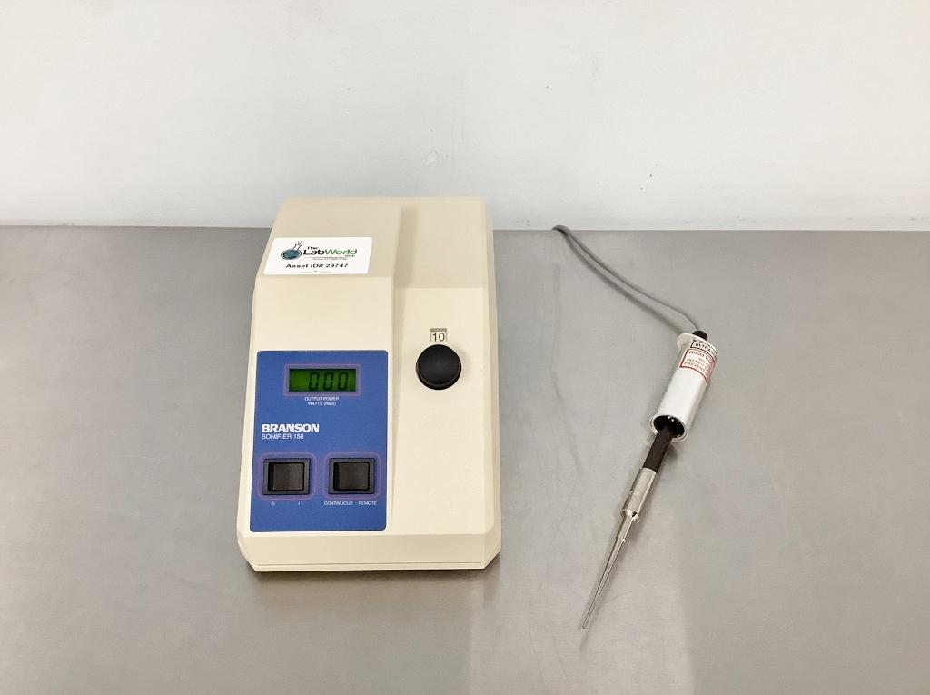 Branson Sonifier S-150D 23 kHz Ultrasonic Cell Disruptor and Homogenizer