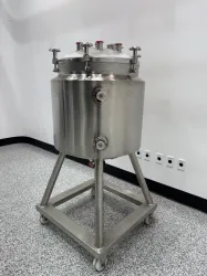 Bio Fab Technologies Jacketed Stainless Steel Tank for Temperature-Controlled Bioprocessing, 2 of 4
