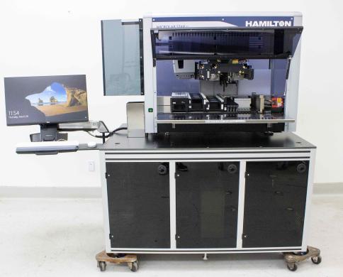 Hamilton Microlab STARlet Automated Multichannel Liquid Handling Workstation with PC and Software-cover
