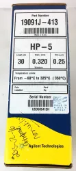 Agilent HP-5 (19019J-413) Capillary Column 30M x 0.32mm x 0.25µm, 15 of 23