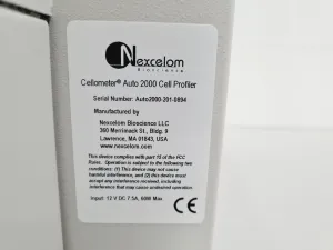 Nexcelom Cellometer Auto 2000 Automated Cell Profiler for Quantitative Cell Analysis, 6 of 13