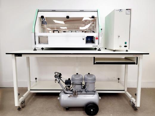 Singer Robot Model Rotor-HDA Integrated with Junair OF302-4S Orbital Shaker and Werther CW 100/24 AL Cooling Unit-cover
