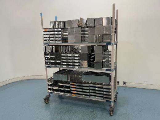 Stainless Steel Freezer Racks for Laboratory Sample Storage and Organization-cover