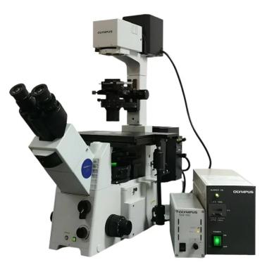 Olympus IX71 Inverted Microscope with Fluorescence and DIC Capabilities-cover