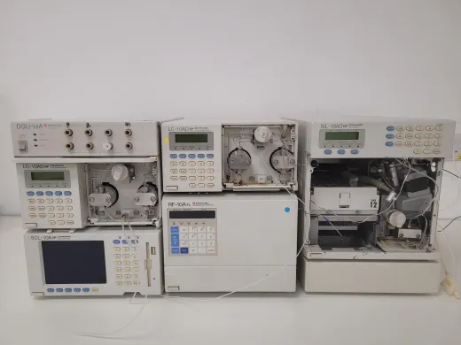 Shimadzu HPLC System - SCL-10A, LC-10AD, SIL-10AD Lab