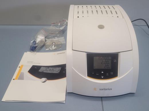 Sartorius Centrisart A-14C Refrigerated Micro Lab Centrifuge with A1C Fixed-Angle Rotor-cover