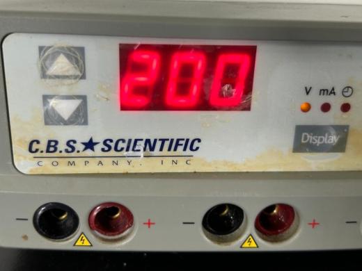 C.B.S. Scientific EPS-300 II Electrophoresis Power Supply Unit-cover