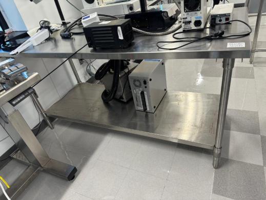 6-Foot Stainless Steel Laboratory Table for Equipment Support and Sample Preparation-cover