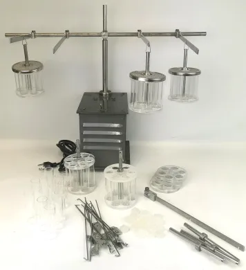 Vankel Vanderkamp 71C-104C-12 Tablet Disintegration Tester with Accessories