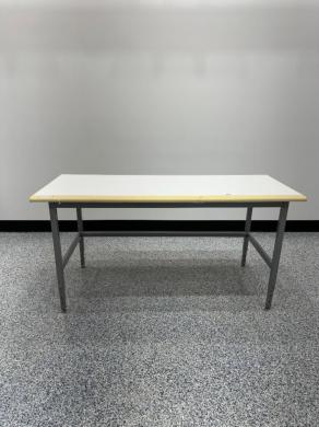 6-Foot Stationary Laboratory Workbench with Durable Fixed Frame-cover