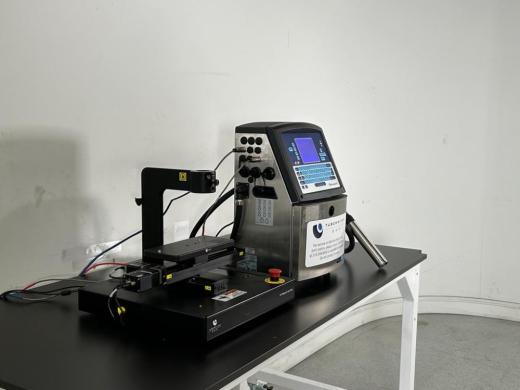 California Advanced Labeling TubeWriter 360 Tube Labeling System with VideoJet 1520 Thermal Inkjet Printer-cover