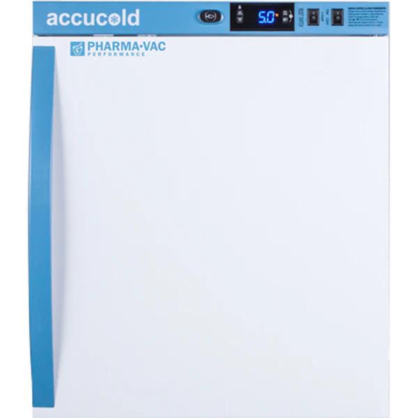 Accucold ARS1PV 1 Cu. Ft. Compact Vaccine Refrigerator for Medical and Pharmaceutical Storage