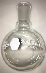 250mL Round Bottom Boiling Flask with 24/40 Ground Glass Joint, 2 of 2