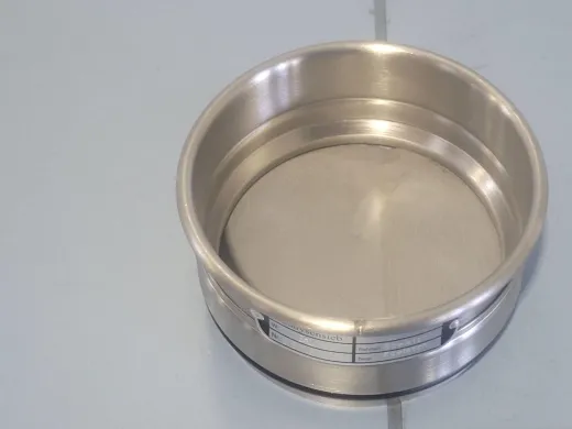 RETSCH 100x40mm Stainless Steel Test Sieve with 50 µm Mesh Size