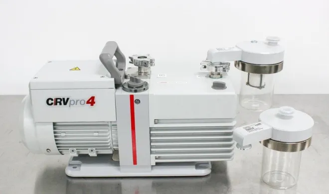 Welch CRVpro4 Model 3041-01 Rotary Vane Vacuum Pump 2.8 CFM, Ultimate Pressure 2x10⁻³ mbar