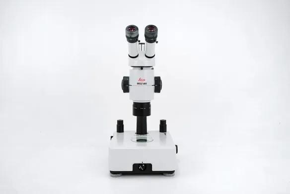 Leica Wild M8 Stereo Microscope with Plan 1.0x Objective and 10x/21B Eyepieces