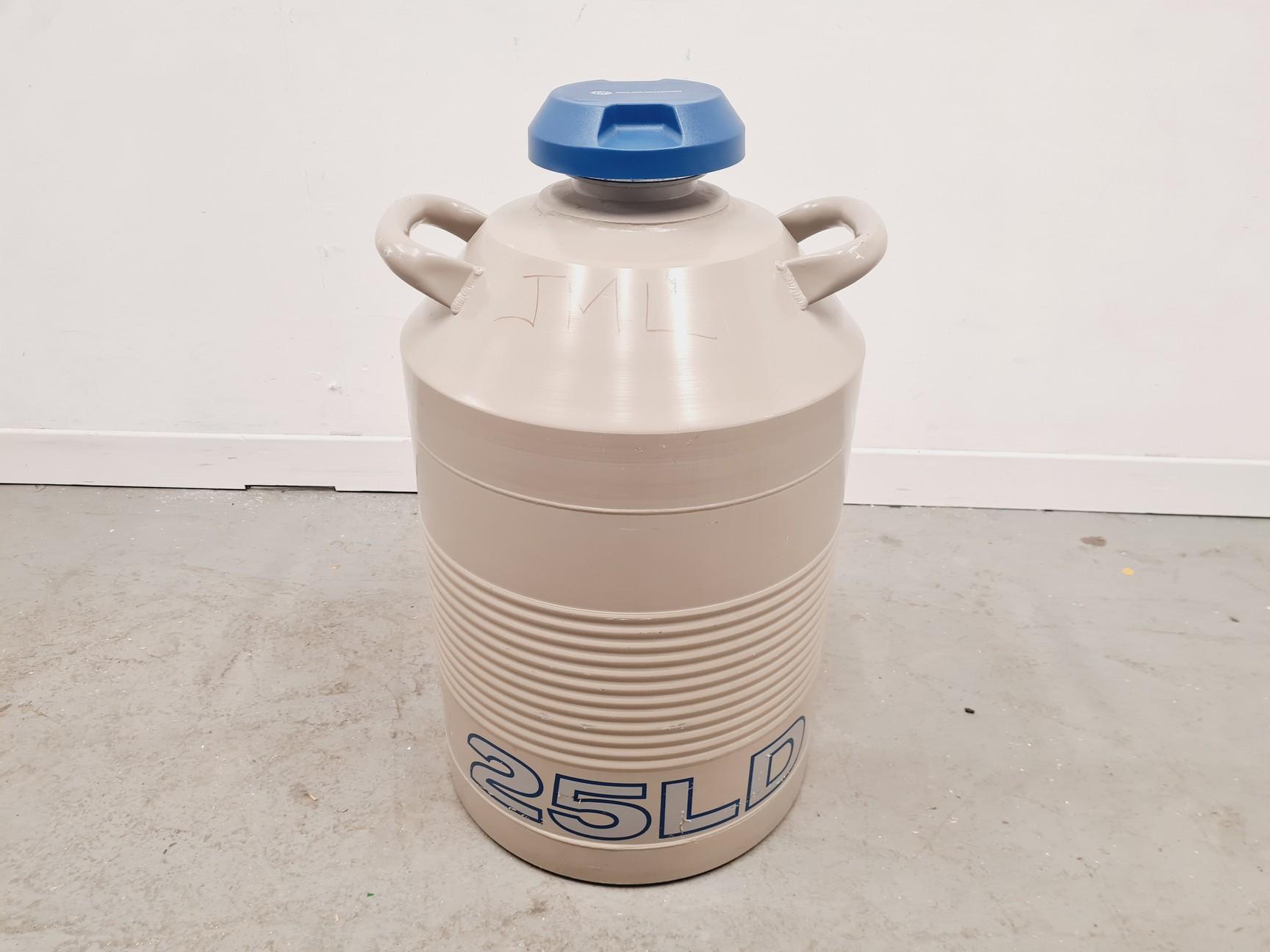 Taylor Wharton 25LD Liquid Nitrogen Dewar Cryogenic Storage Vessel