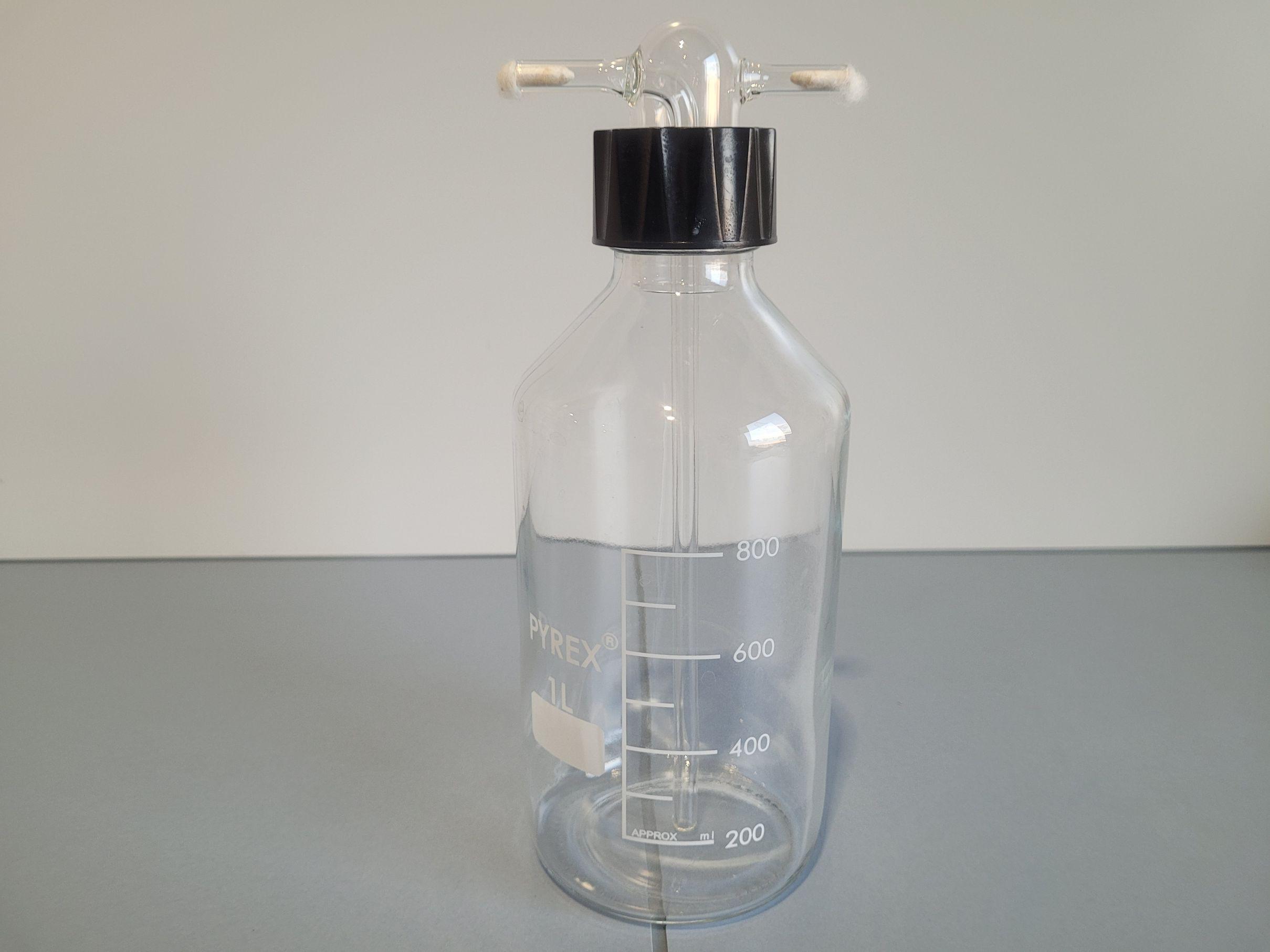 VWR Gas Washing Bottle with Screw Cap, 1 Liter
