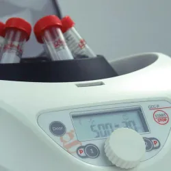 Globe Scientific GCC-P-ADP5 Portable Clinical Centrifuge with Fixed-Angle Rotor, 16 of 23