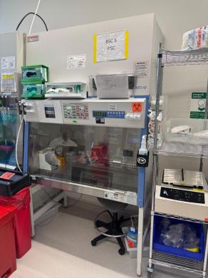 Thermo 1300 Series A2 4' Class II Biosafety Cabinet with HEPA Filtration-cover