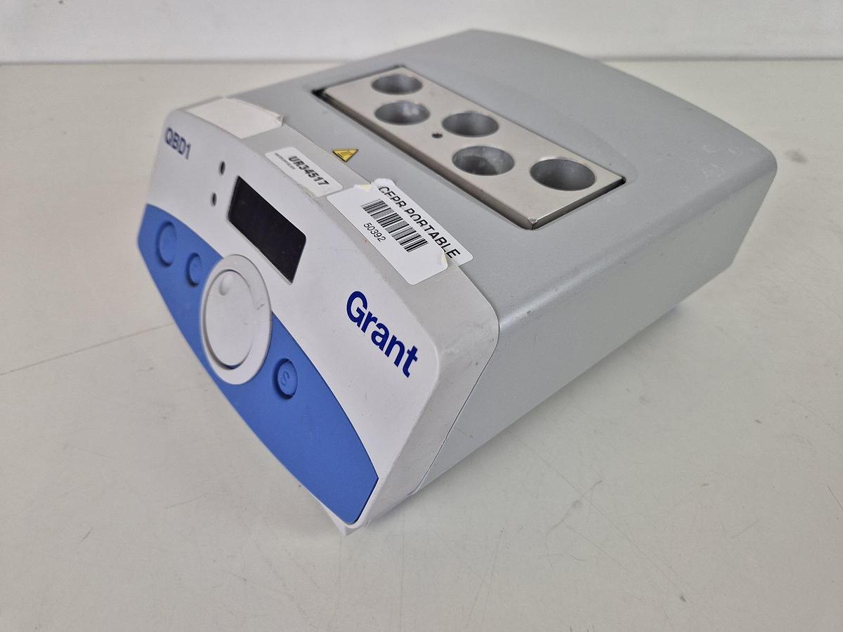 Grant QBD1 Digital Dry Block Heater with Precise Temperature Control and Rapid Heat-Up