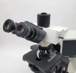 Olympus BX43 LED Upright Microscope with Fluorite Optics, Phase Contrast, and Trinocular Head, 4 of 7