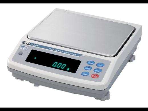 A&D MC-10K Mass Comparator Balance, 10.1 kg capacity, 0.001 g readability-cover